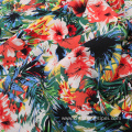 Soft Plain Dyed Rayon Floral Printed Voile Fabric